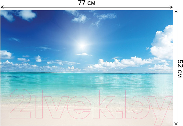 Изображение товара Коврик для ванной JoyArty Тихий горизонт / bath_13955