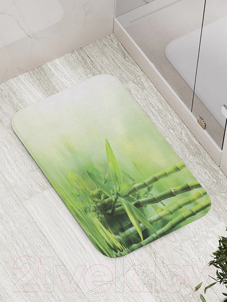 Изображение товара Коврик для ванной JoyArty Бамбук у воды / bath_12188