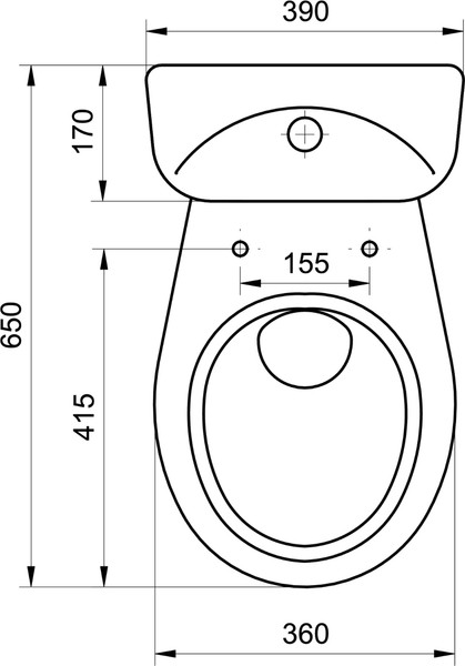 Изображение товара Унитаз напольный Santek Анимо 1WH302134