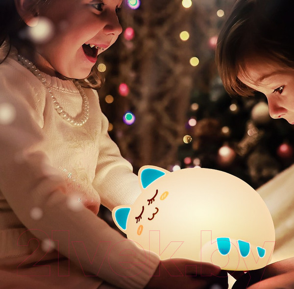 Изображение товара Ночник ЭРА NLED-415-2W-BU / Б0041095 (белый/синий)