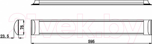 Изображение товара Светильник линейный ЭРА SPO-5-20-6K-M (F) / Б0032477