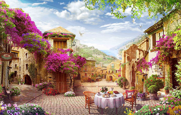 Изображение товара Фотообои листовые Citydecor Античная фреска 4 (400x254)