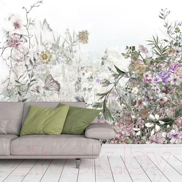 Изображение товара Фотообои листовые Citydecor Цветочный декор 4 (300x254)