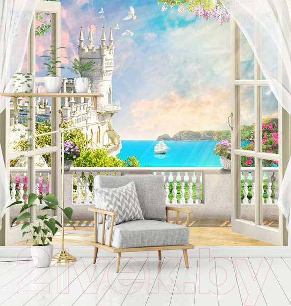 Изображение товара Фотообои листовые Citydecor Терраса 2 (300x254)