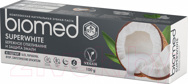 Изображение товара Зубная паста Biomed Супервайт (100г)