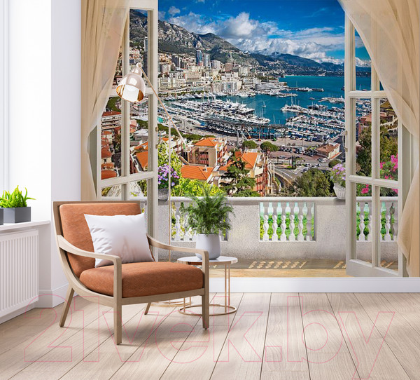 Изображение товара Фотообои листовые Citydecor Монако (300x254)