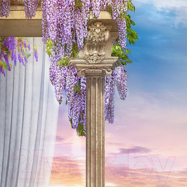 Изображение товара Фотообои листовые Citydecor Вид на Париж (300x254)