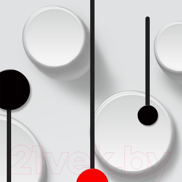 Изображение товара Фотообои листовые Citydecor Абстракция с кругами (300x254)