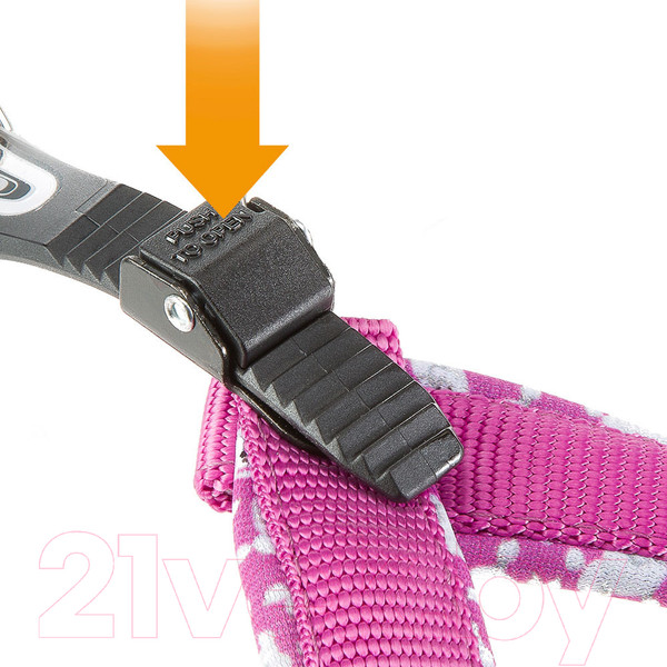 Изображение товара Шлея Ferplast Agila Fantasy 4 (розовый)