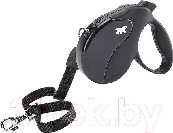 Изображение товара Поводок-рулетка Ferplast Amigo Long Cord 75740017 (черный)