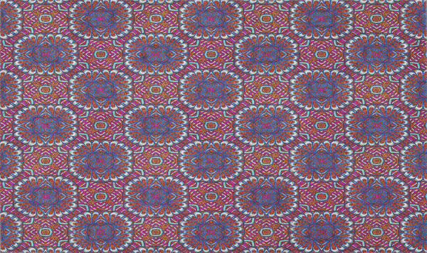 Изображение товара Коврик грязезащитный JoyArty Волшебный калейдоскоп / door_61945