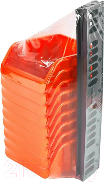 Изображение товара Набор лотков для метизов Blocker BR3743 (9шт., оранжевый)