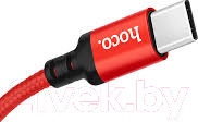 Изображение товара Кабель Hoco X14 Times Speed AM-Type-C (2м, черный/красный)