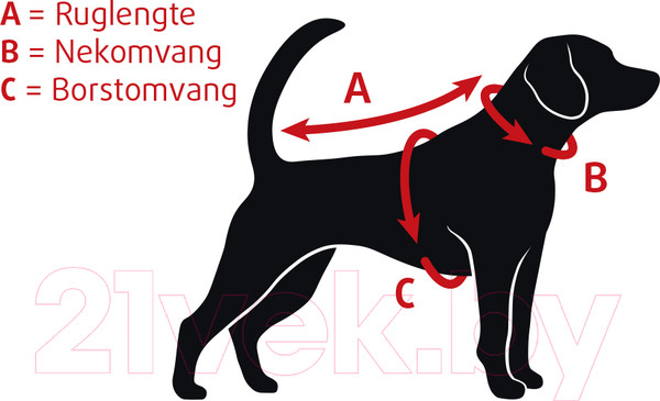 Изображение товара Ошейник Beeztees Маклезер / 744962 (красный)