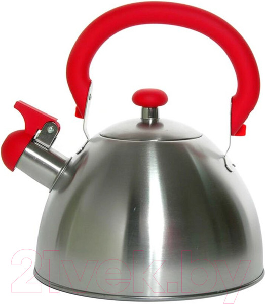 Изображение товара Чайник со свистком Катунь КТ-129 (красный)
