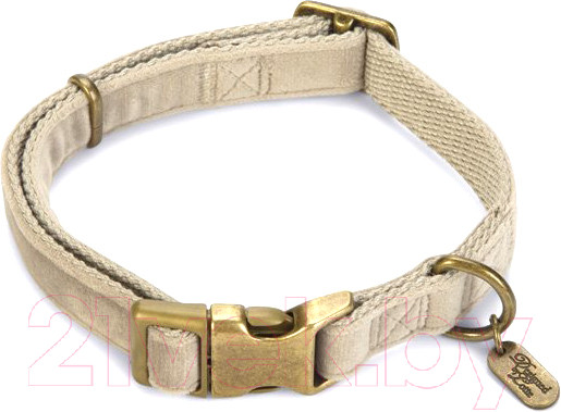 Изображение товара Ошейник Designed by Lotte 746992 (велюр, серый)