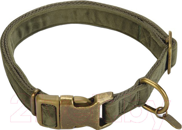 Изображение товара Ошейник Designed by Lotte 747048 (велюр, зеленый)