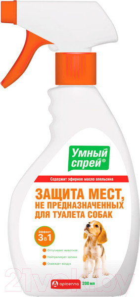 Изображение товара Средство для приучения к туалету Apicenna Приучение к туалету (200мл)