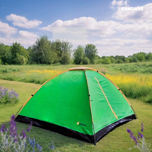 Изображение товара Палатка Sundays Simple 4 ZC-TT004-4 (зеленый/оранжевый)