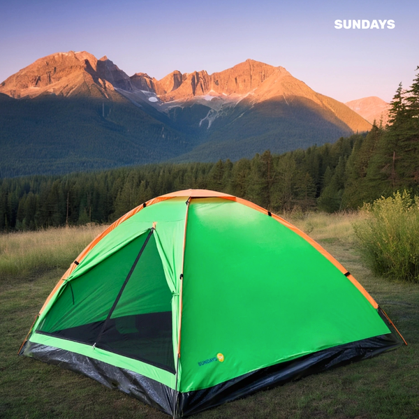Изображение товара Палатка Sundays Simple 4 ZC-TT004-4 (зеленый/оранжевый)