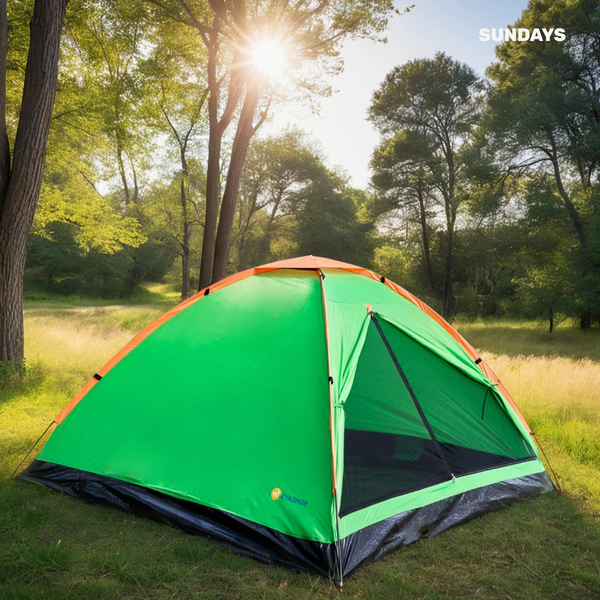 Изображение товара Палатка Sundays Simple 4 ZC-TT004-4 (зеленый/оранжевый)