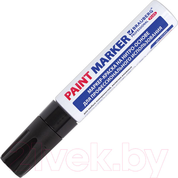 Изображение товара Маркер специальный Brauberg Professional Plus Jumbo / 151455 (черный)