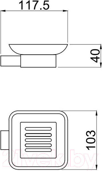 Изображение товара Мыльница Allen Brau Infinity / 6.21004-31 (265474)