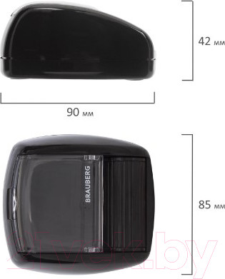 Изображение товара Подставка настольная Brauberg 225188 (черный)