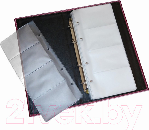 Изображение товара Визитница Brauberg Imperial / 231665 (бордовый)