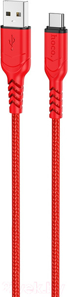 Изображение товара Кабель Hoco X59 AM-MicroBM (1м, красный)