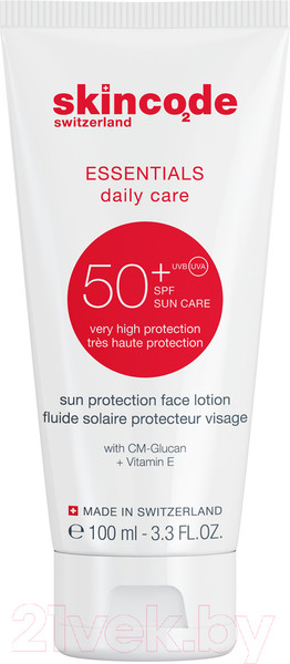 Изображение товара Лосьон для лица Skincode Essentials Sun Protection Face Lotion SPF50+ (100мл)