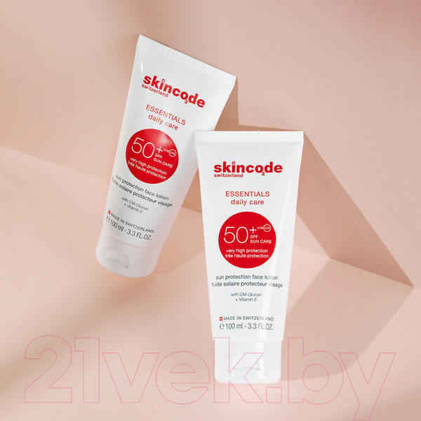 Изображение товара Лосьон для лица Skincode Essentials Sun Protection Face Lotion SPF50+ (100мл)