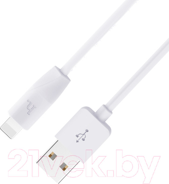 Изображение товара Кабель Hoco X1 Rapid AM-8pin Lightning (1м, белый)