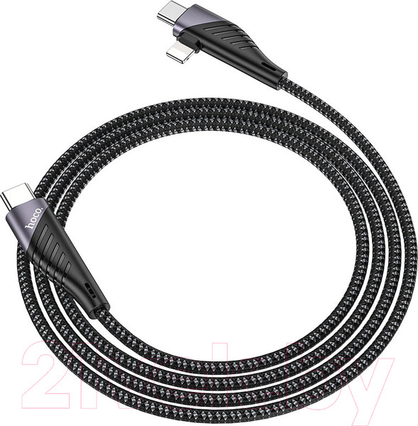 Изображение товара Кабель Hoco U95 Freeway PD USB-C-Type-C/8pin Lightning (1.2м, черный)