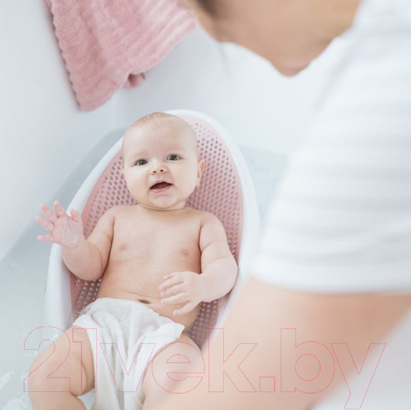 Изображение товара Горка для купания Angelcare Bath Support Mini / ST-01/I000224 (светло-розовый)
