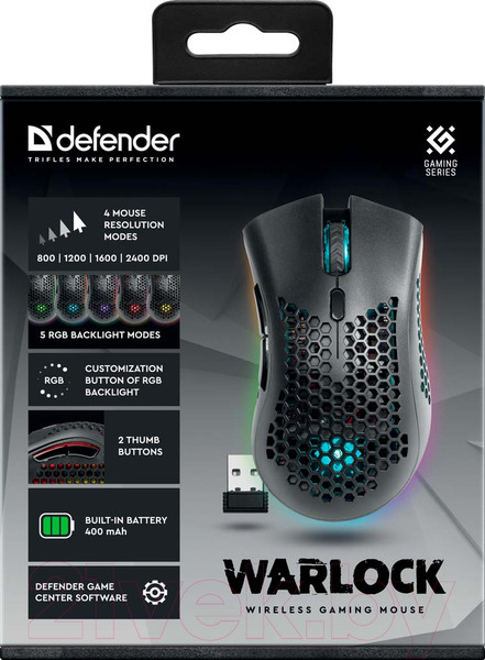 Изображение товара Мышь Defender Warlock GM-709L / 52709