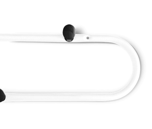 Изображение товара Вешалка для одежды Sheffilton SHT-WH26 (белый муар/черный)