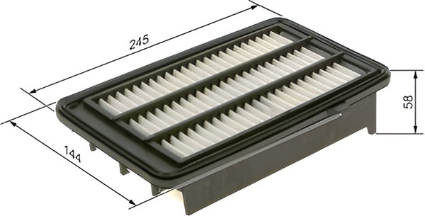 Изображение товара Воздушный фильтр Bosch F026400579