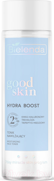 Изображение товара Тоник для лица Bielenda Good Skin Hydra Boost Увлажняющий с гиалуроновой кислотой (200мл)