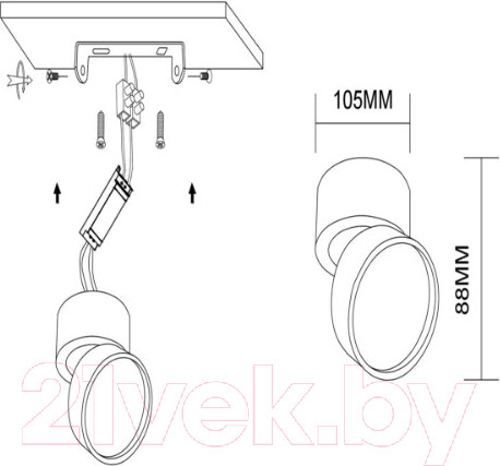 Изображение товара Спот ST Luce ST651.532.14