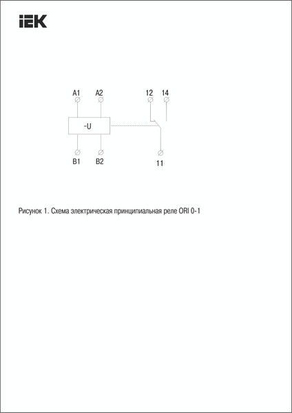 Изображение товара Реле тока IEK ORI-01-2