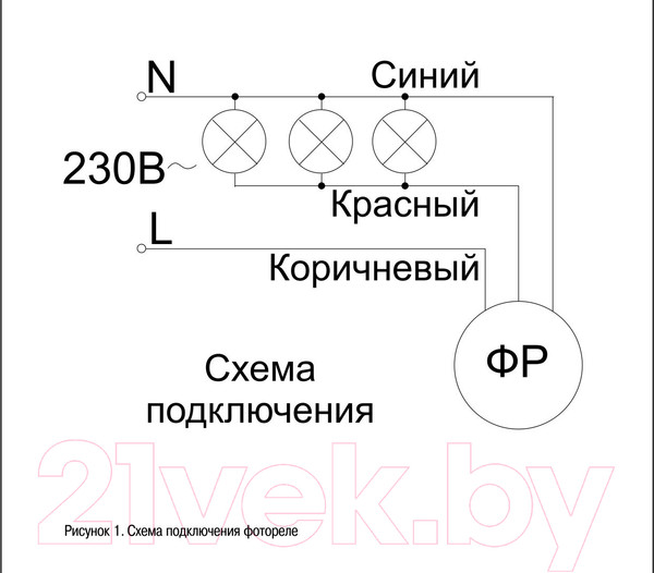 Изображение товара Фотореле IEK LFR20-602-4400-003