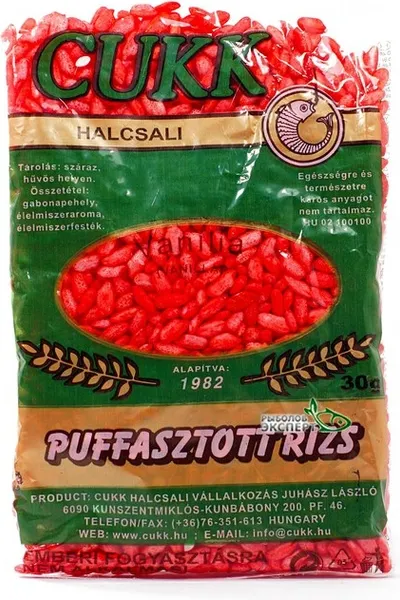 Изображение товара Насадка рыболовная CUKK Рис воздушный 4944 (30г, красный)