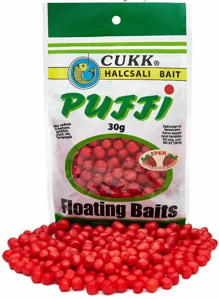 Изображение товара Насадка рыболовная CUKK Puffi Mini Клубника 4924 (красный 30г)
