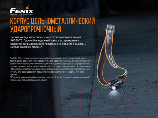 Изображение товара Фонарь Fenix Light HM50RV20