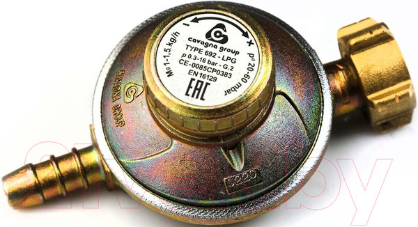 Изображение товара Регулятор давления газового баллона Cavagna Group 692 / 6912900020