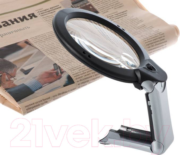 Изображение товара Лупа ручная Veber MG1713-1 2x-4x / 20347