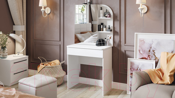 Изображение товара Туалетный столик ТриЯ Майя (белый ясень)