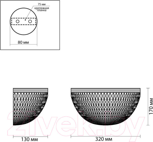 Изображение товара Бра Odeon Light Malaga 4936/1W