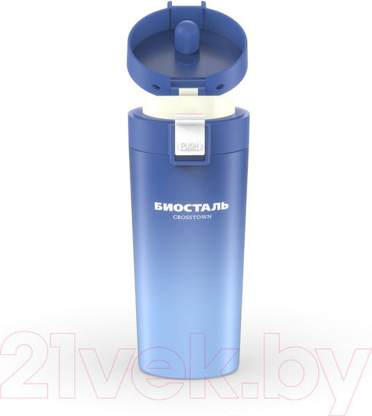 Изображение товара Термокружка Биосталь Crosstown NMT-400Z-C (0.4л, небесная лазурь)